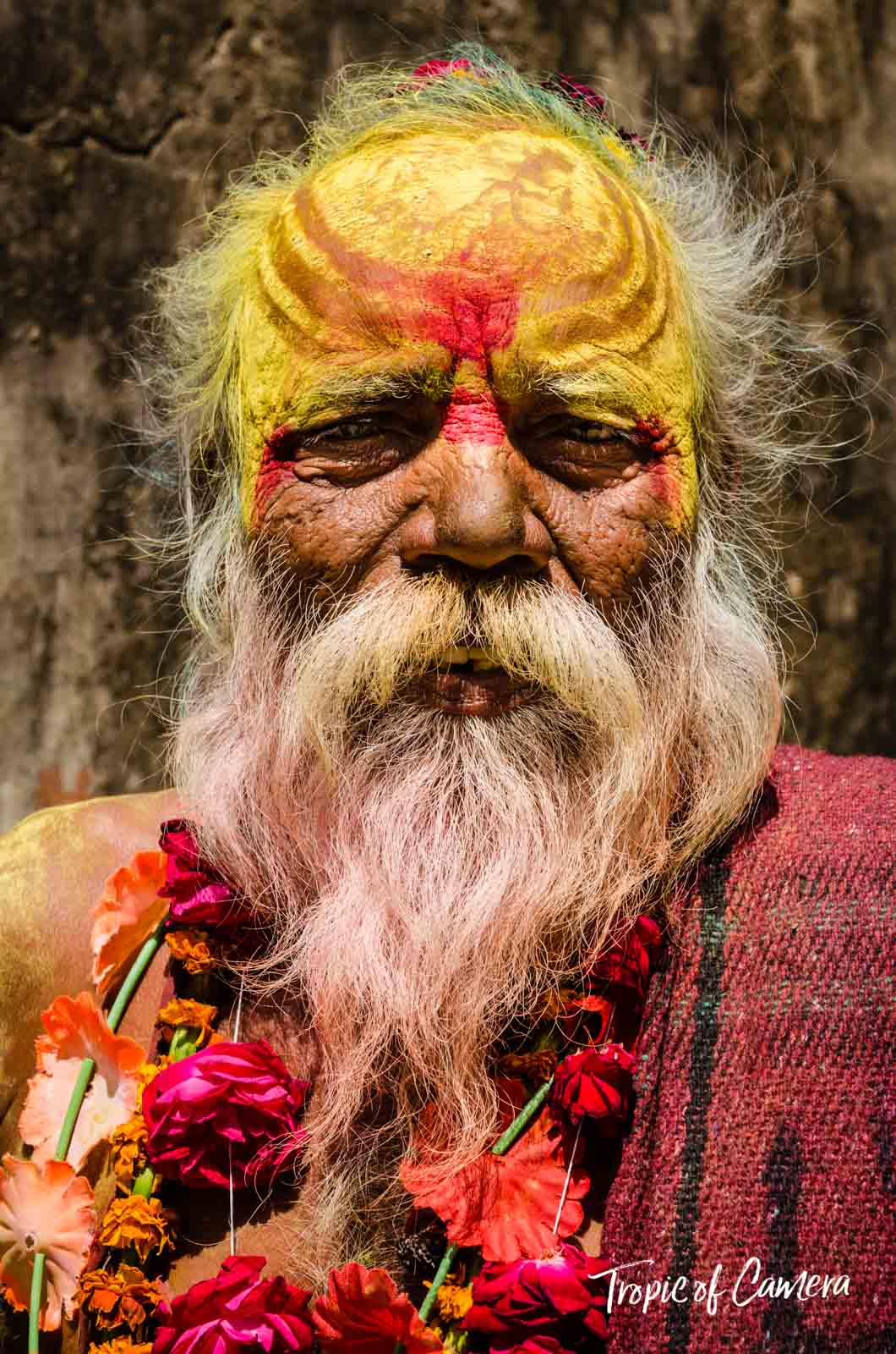 Indian holy man at Orchha