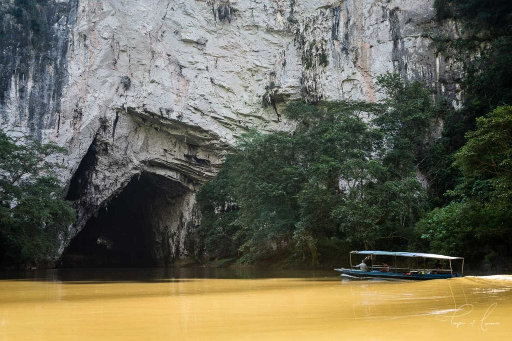 River cave entrance in Ba Be National Park, Vietnam