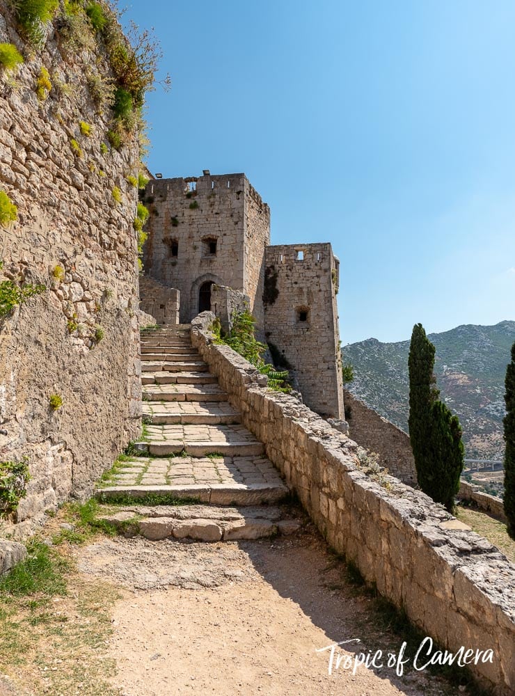 The Fortress of Klis in Split, Croatia